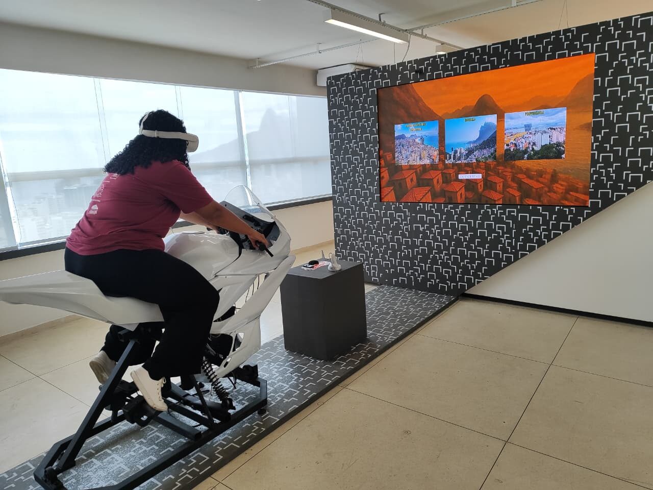 Vista da sede do Museu de Favela em 2026 Tecnologias