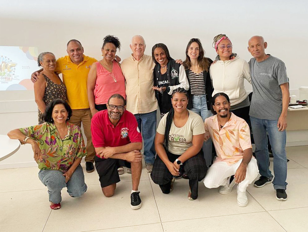 Equipe do Museu de Favela