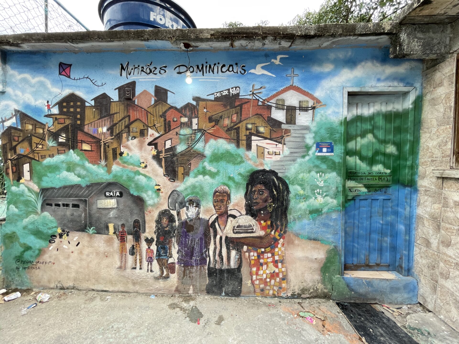Fotografia da obra MUTIRÕES DOMINICAIS DO CANTAGALO.